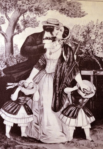 Kiss Me Quick by N. and Ives, J.M. Currier